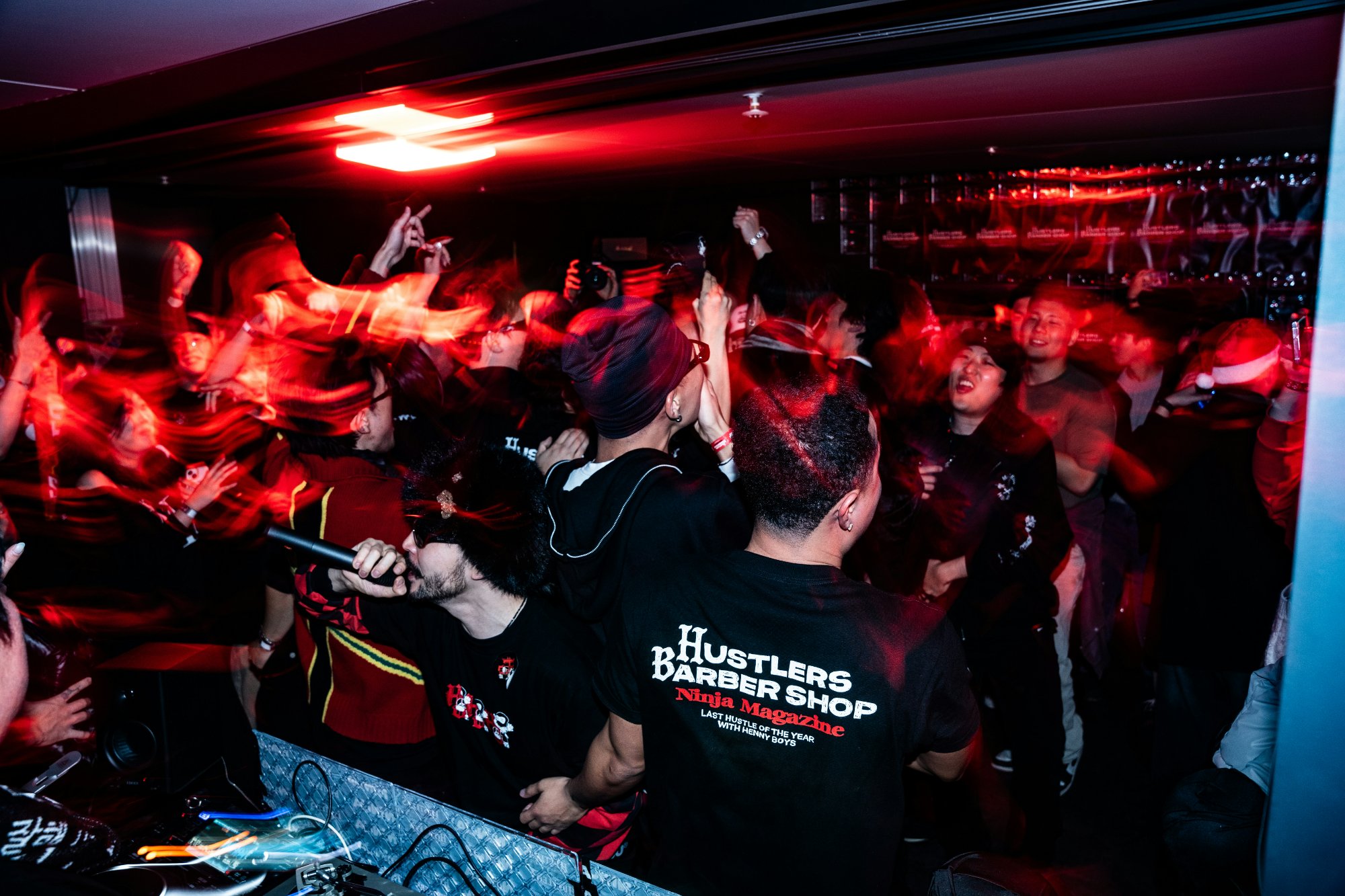 Nightlife crowd